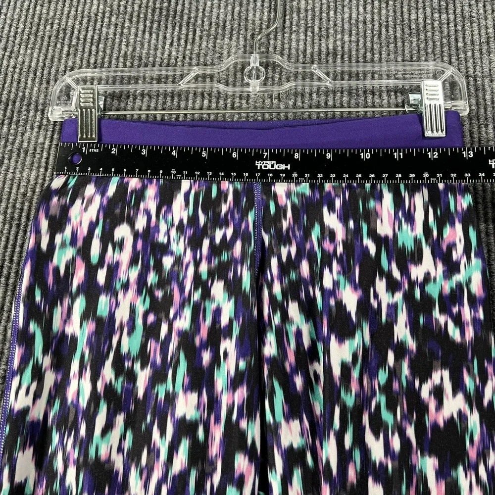 Nike Leggings Womens Small Purple Active Casual Dri Fit Gym Run Lift Yoga